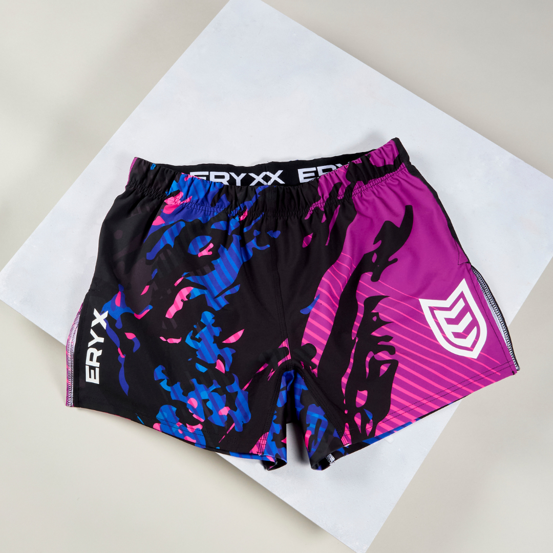 Eryx Purple Carbon MMA Shorts