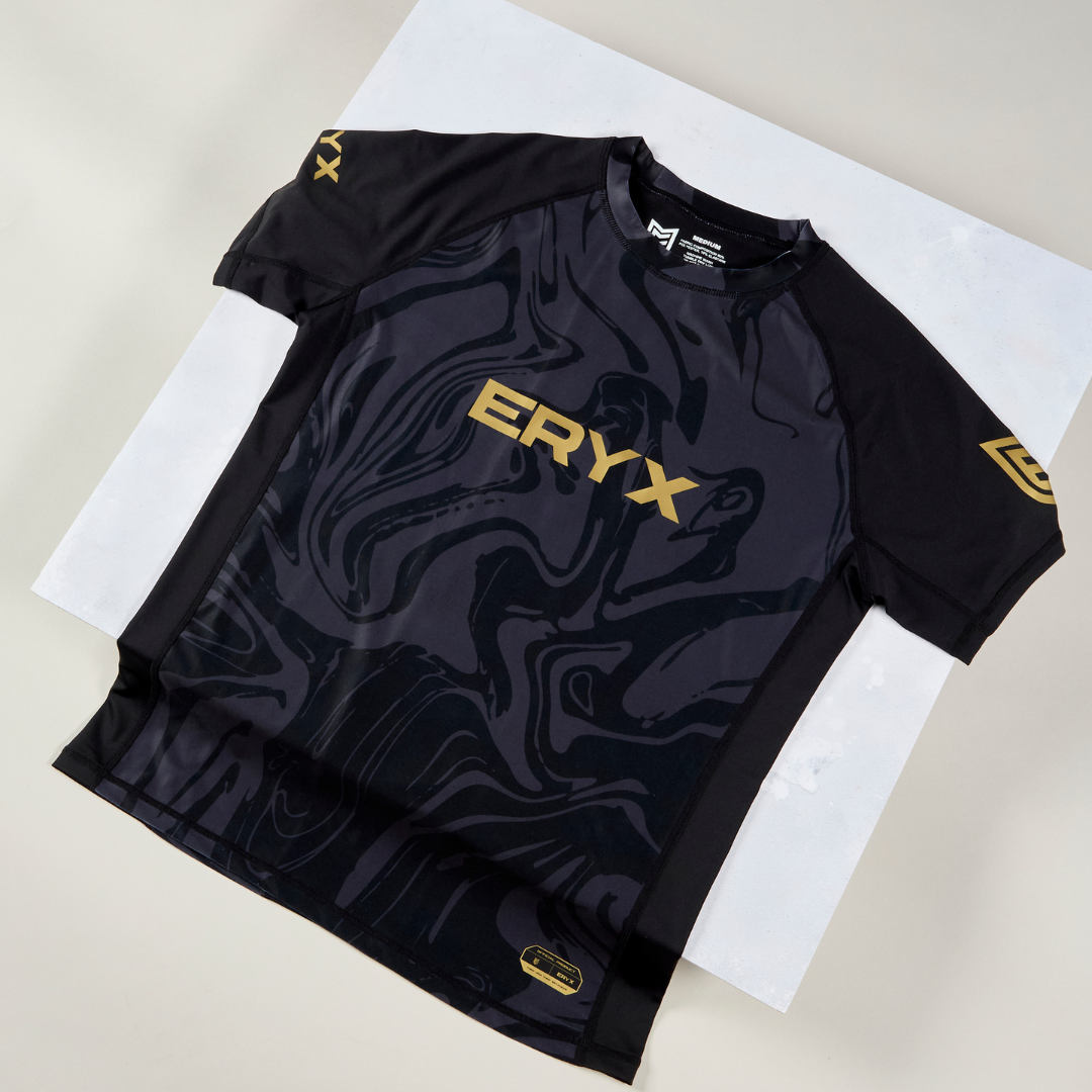 Eryx Black Marble MMA Tee