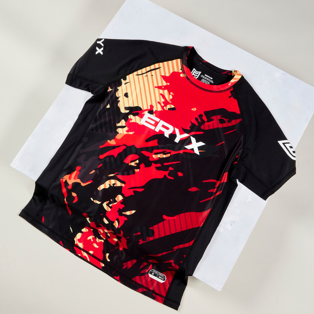 Eryx Red Carbon MMA Tee