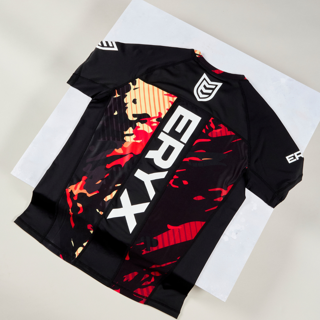 Eryx Red Carbon MMA Tee