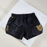 Eryx Black Marble MMA Shorts