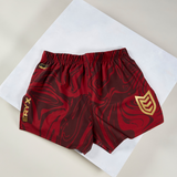Eryx Red Marble MMA Shorts