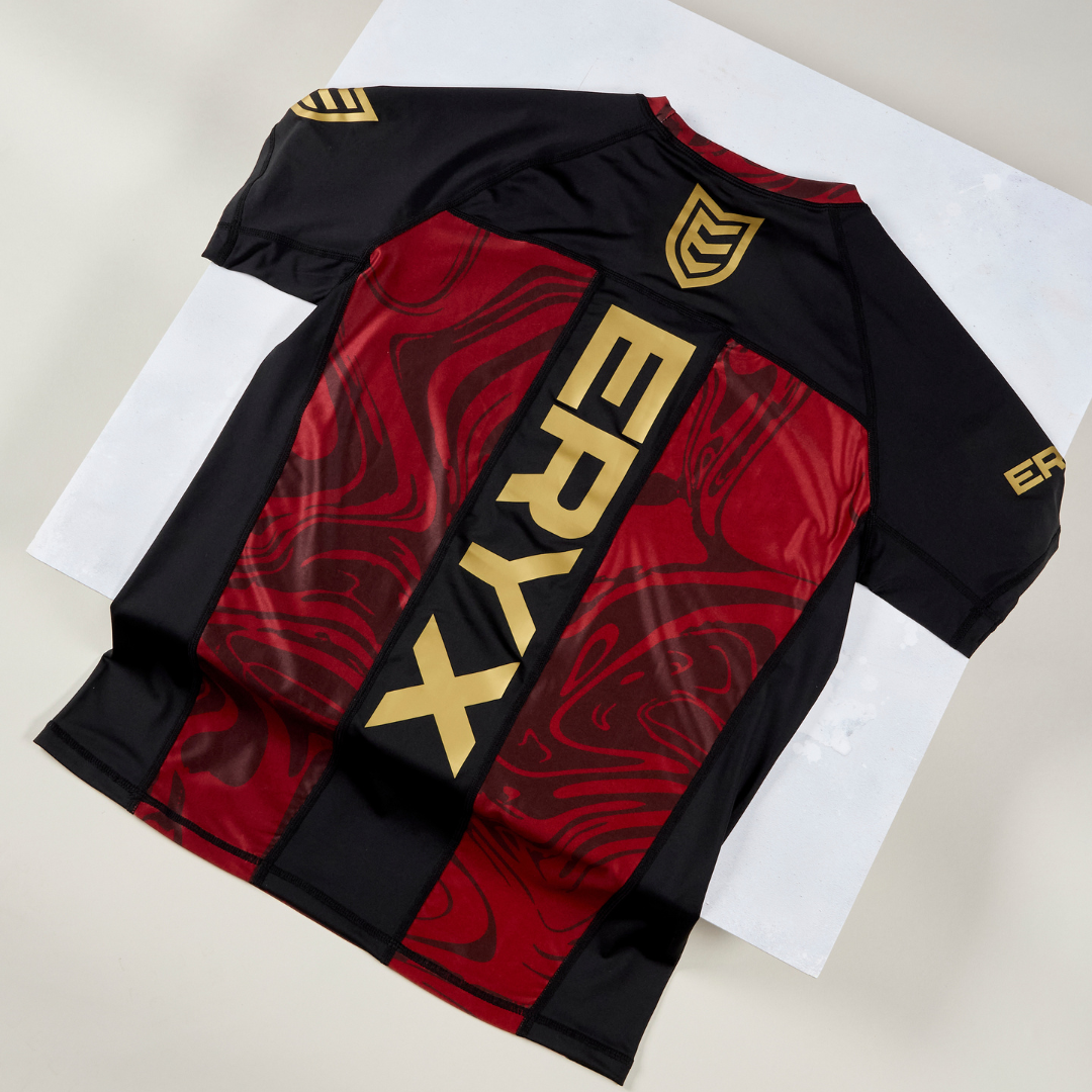 Eryx Red Marble MMA Tee