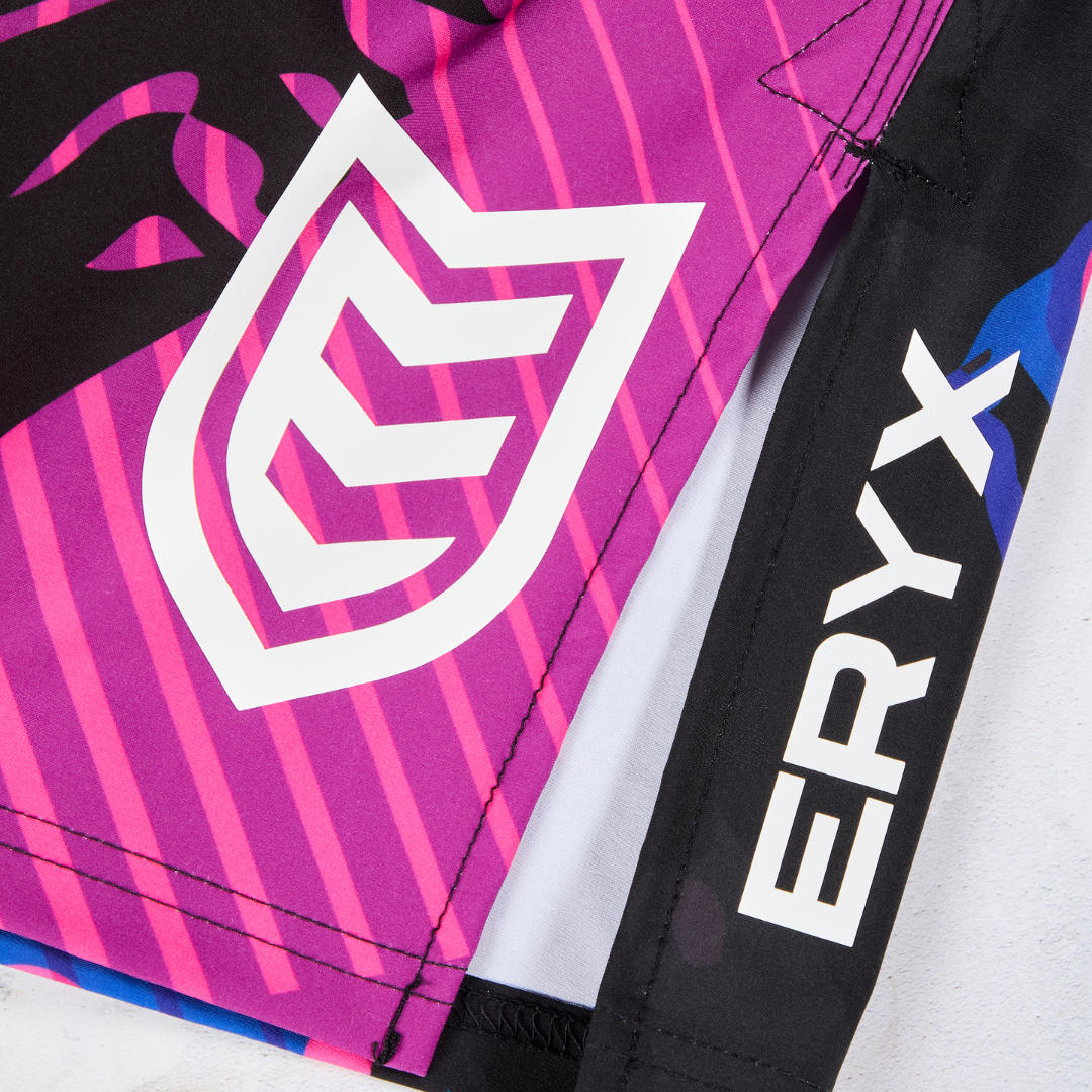 Eryx Purple Carbon MMA Shorts