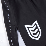 Eryx Black Essential MMA Shorts