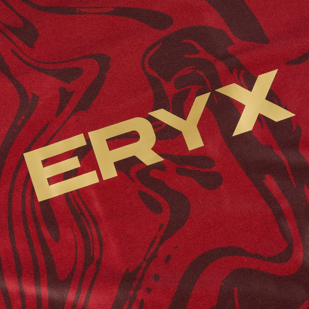Eryx Red Marble MMA Tee
