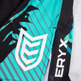 Eryx Teal Carbon MMA Shorts