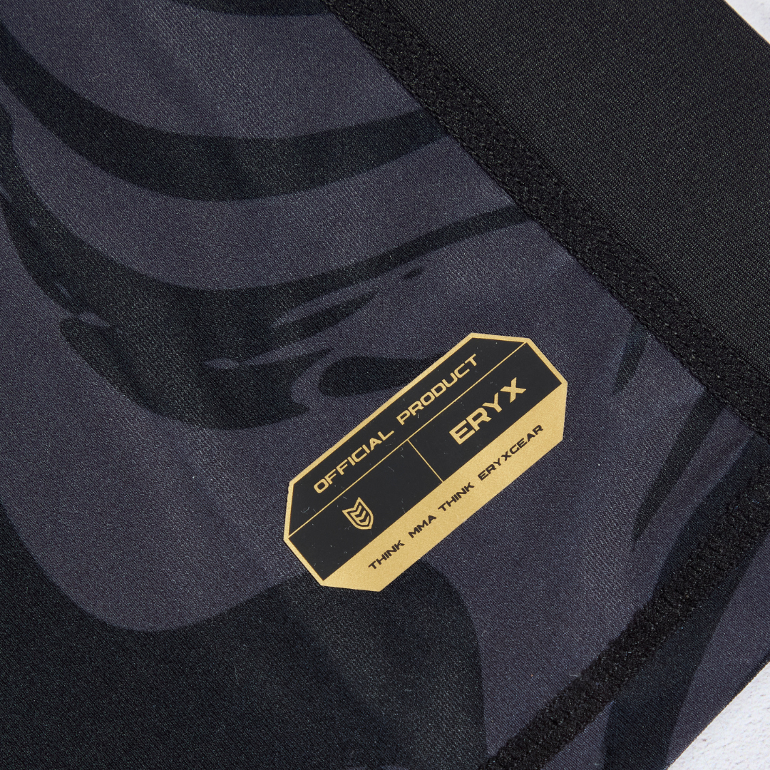 Eryx Black Marble MMA Tee
