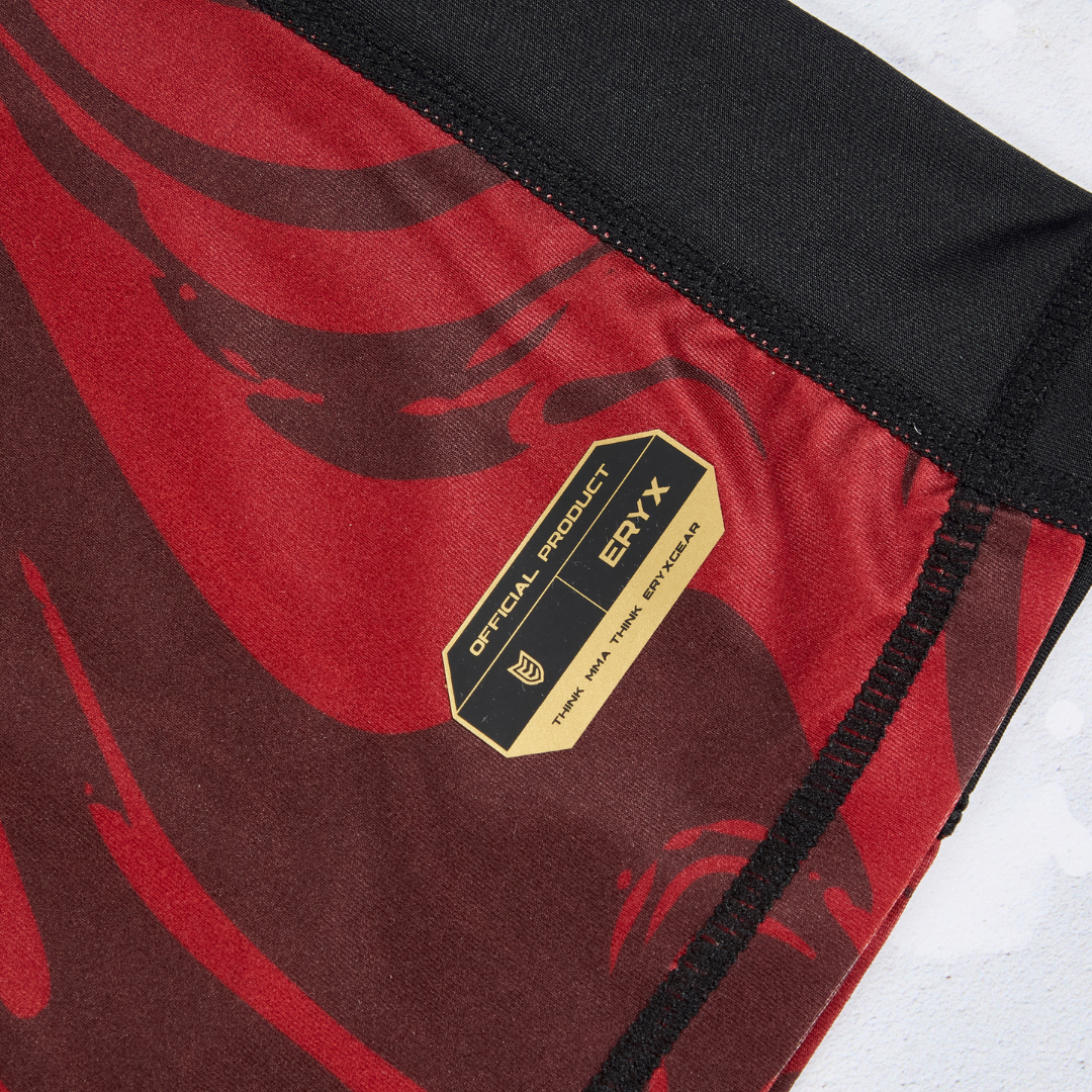 Eryx Red Marble MMA Tee