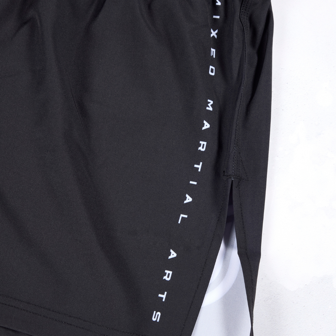 Eryx Black Essential MMA Shorts