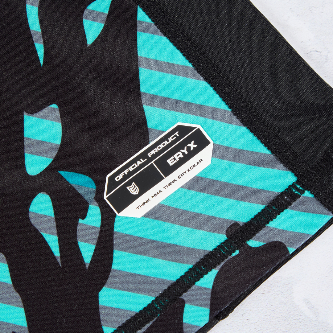 Eryx Teal Carbon MMA Tee