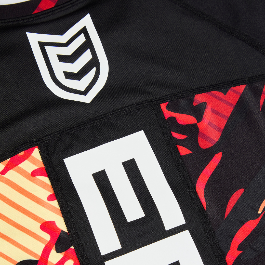 Eryx Red Carbon MMA Tee