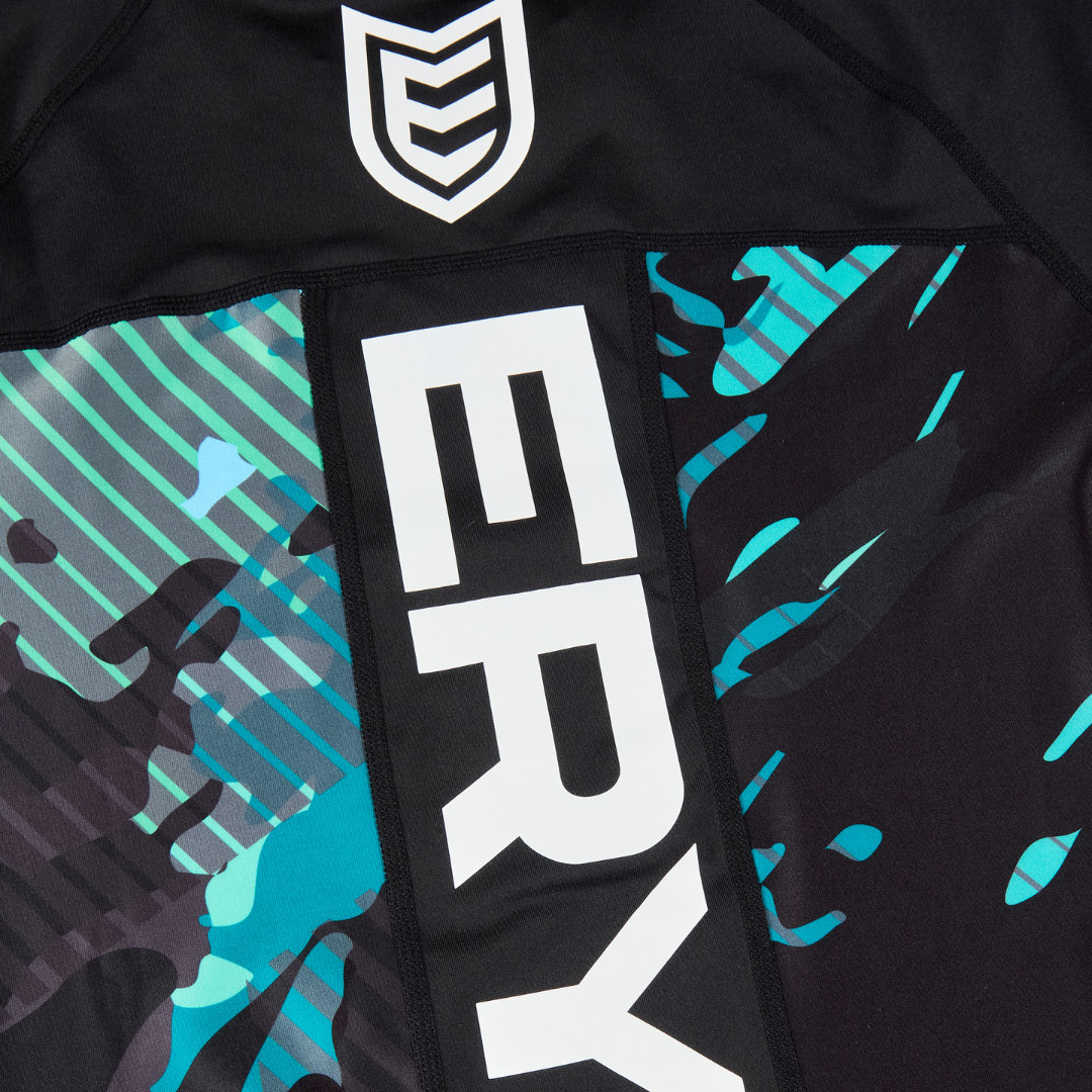 Eryx Teal Carbon MMA Tee