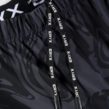 Eryx Black Marble MMA Shorts