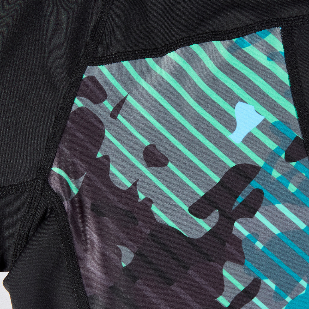Eryx Teal Carbon MMA Tee