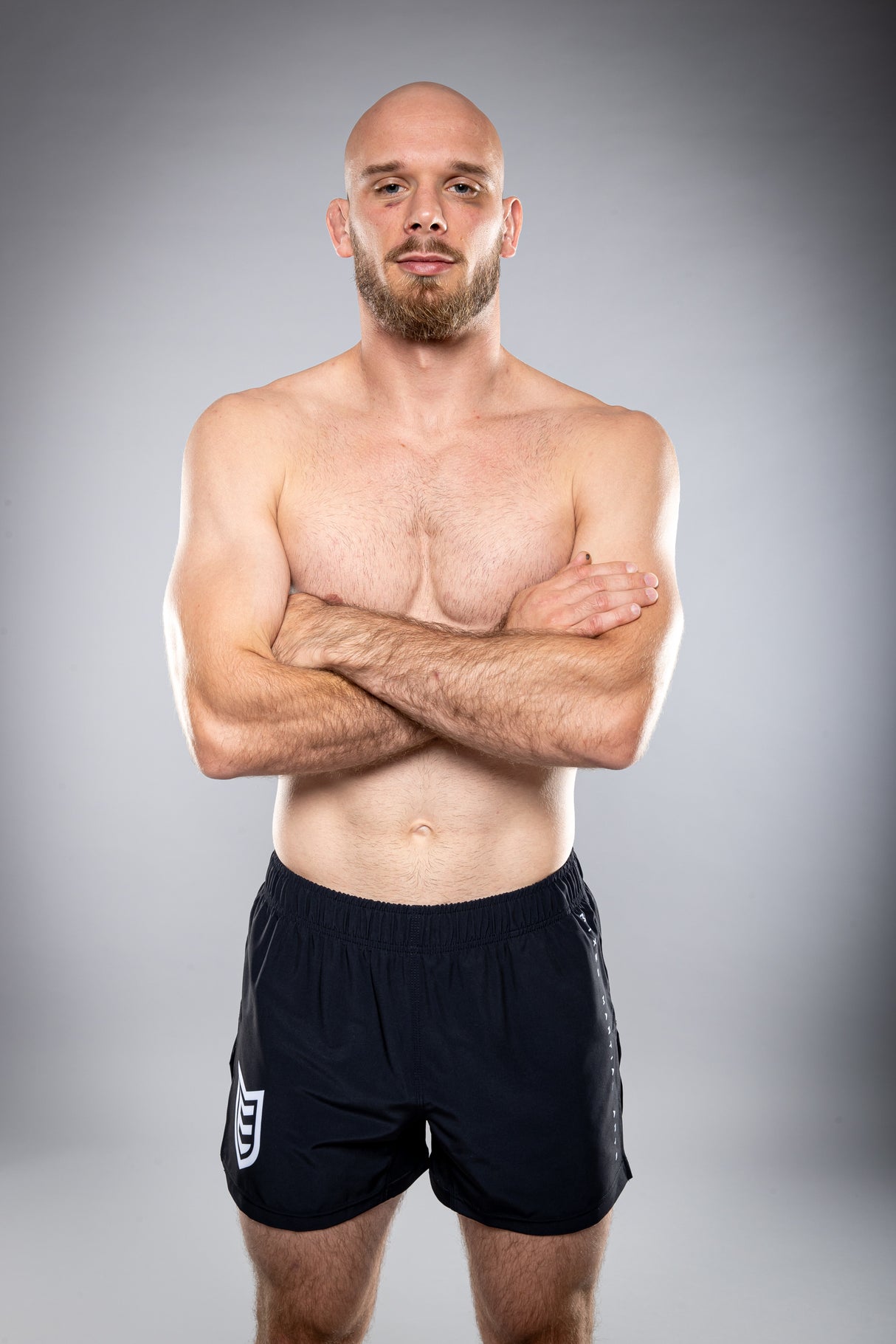 Eryx Black Essential MMA Shorts