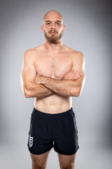Eryx Black Essential MMA Shorts