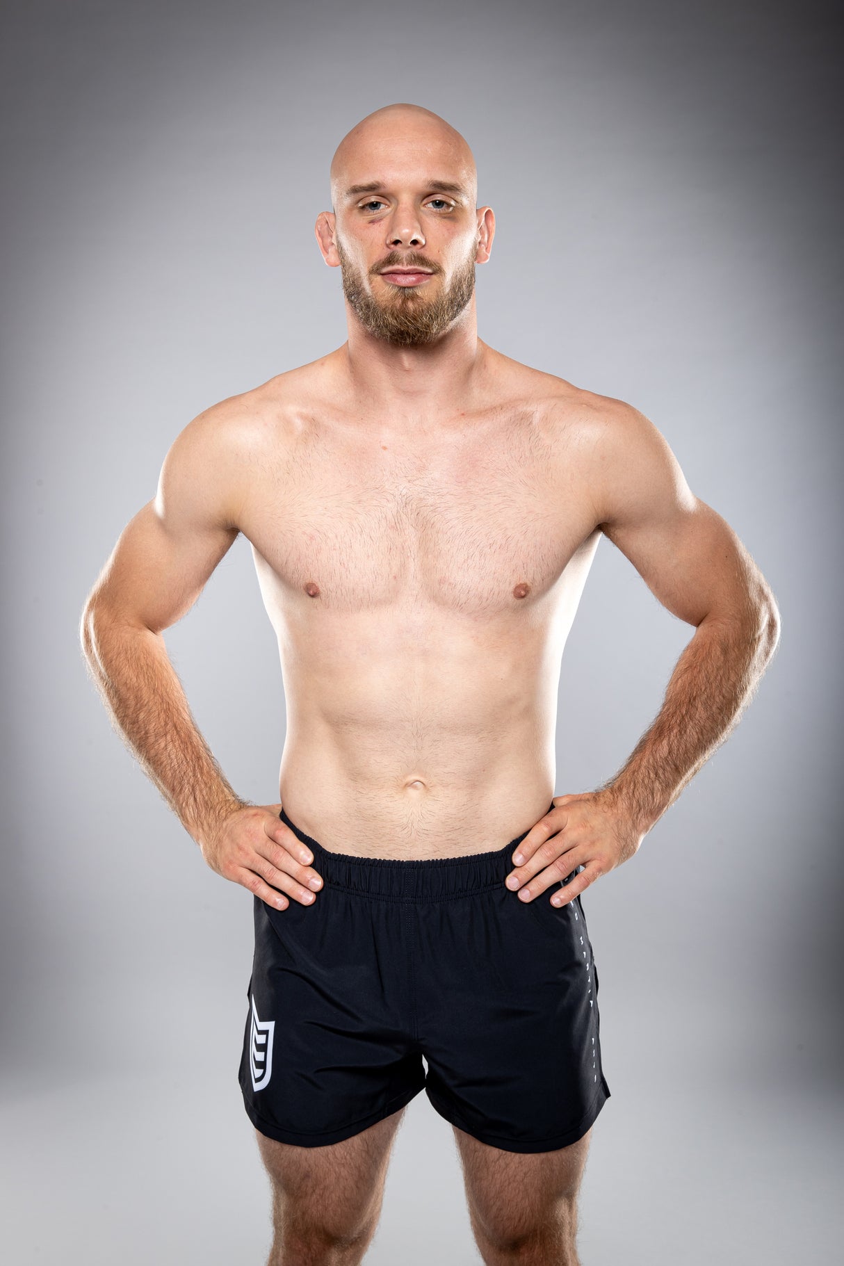 Eryx Black Essential MMA Shorts