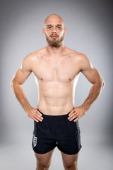 Eryx Black Essential MMA Shorts