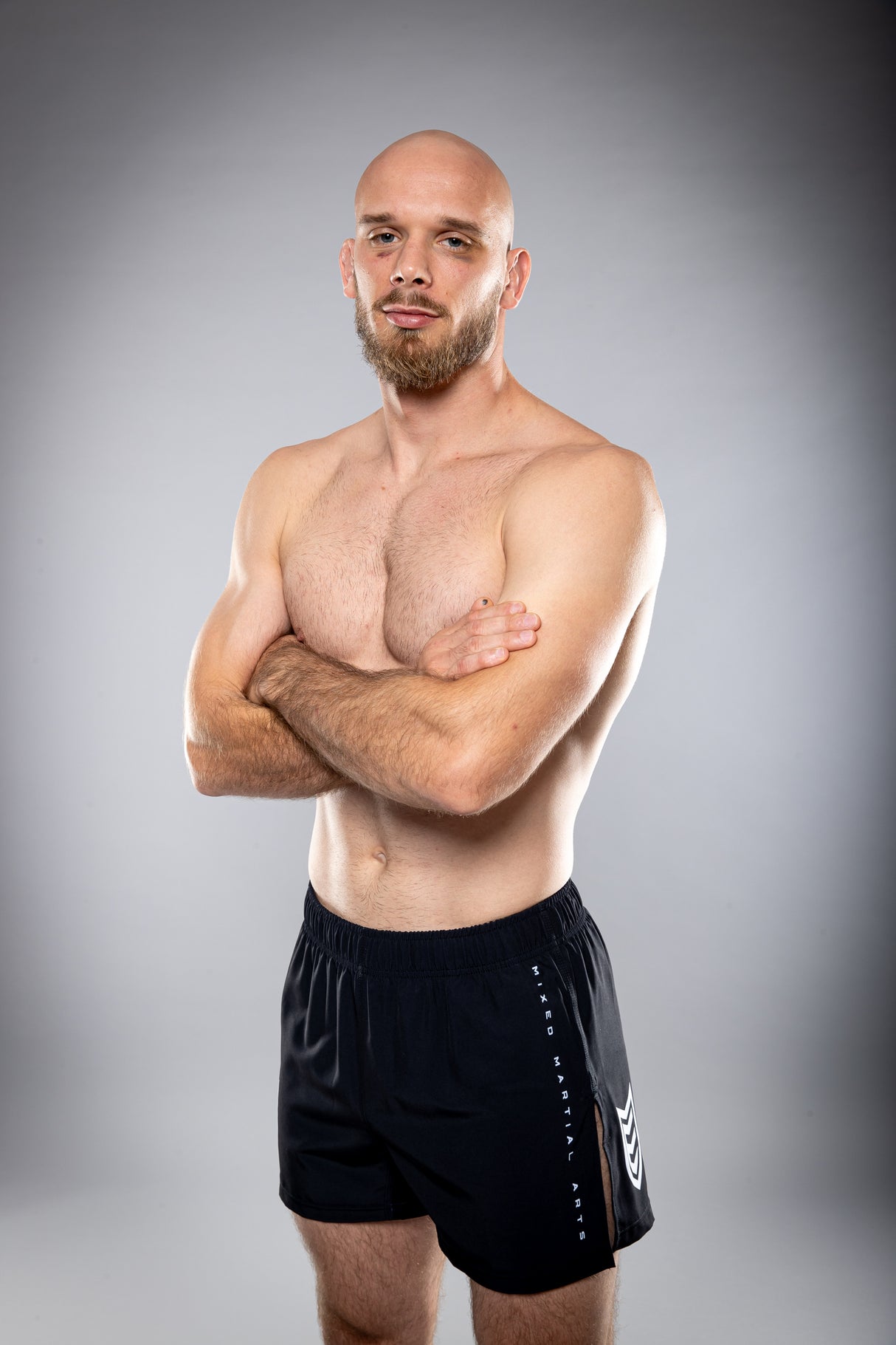 Eryx Black Essential MMA Shorts