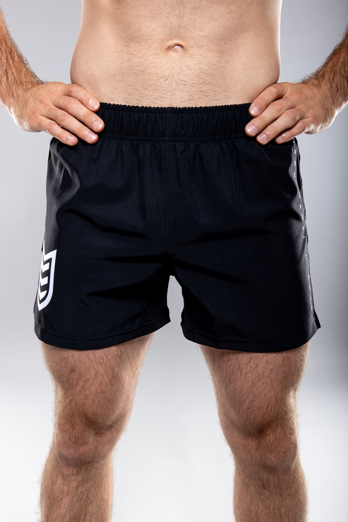 Eryx Black Essential MMA Shorts