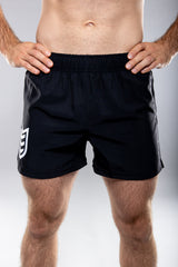 Eryx Black Essential MMA Shorts