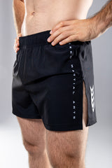 Eryx Black Essential MMA Shorts