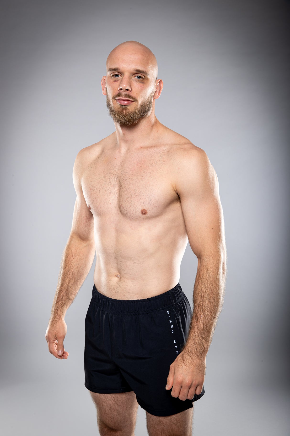 Eryx Black Essential MMA Shorts