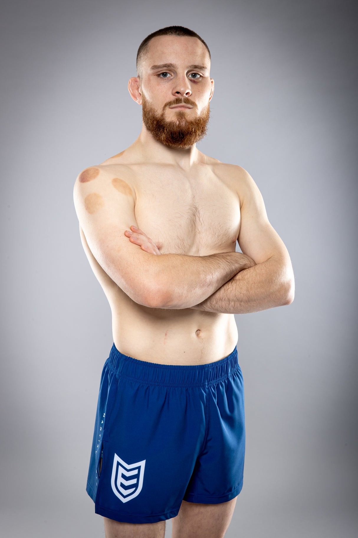 Eryx Blue Essential MMA Shorts