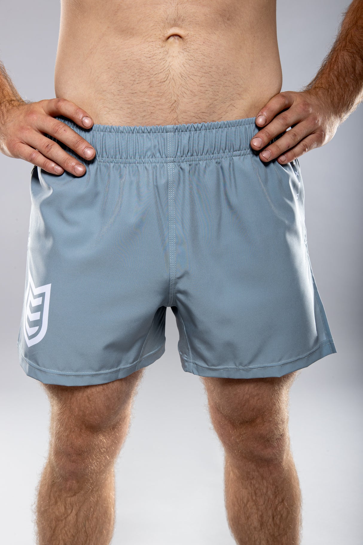 Eryx Grey Essential MMA Shorts