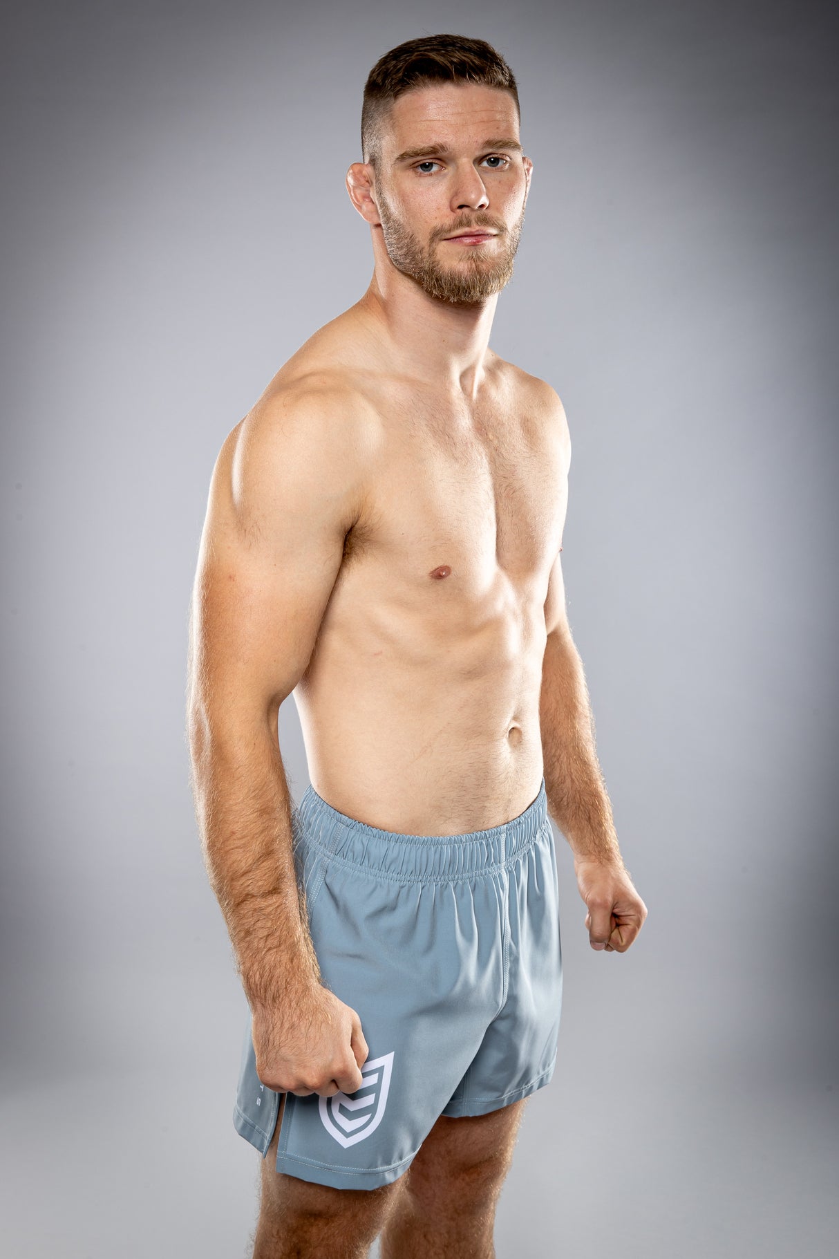 Eryx Grey Essential MMA Shorts