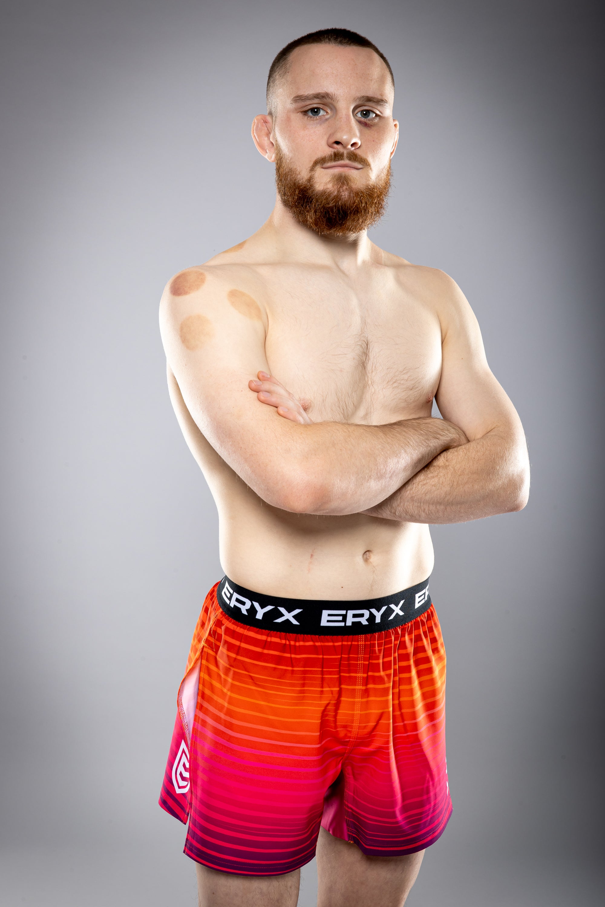 Eryx Dawn High Split MMA Shorts