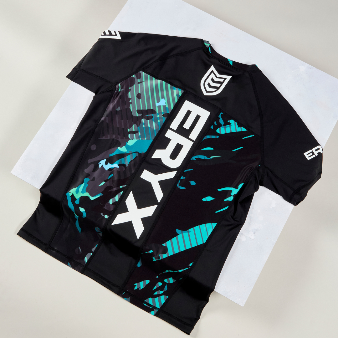 Eryx Teal Carbon MMA Tee