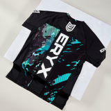 Eryx Teal Carbon MMA Tee