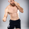 Eryx Black Essential MMA Shorts - Eryxgear