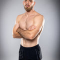 Eryx Black Essential MMA Shorts - Eryxgear