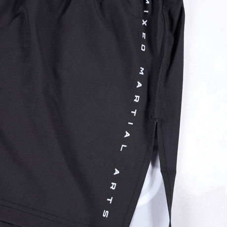 Eryx Black Essential MMA Shorts - Eryxgear