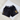 Eryx Black Marble High Split Shorts - Eryxgear