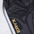 Eryx Black Marble High Split Shorts - Eryxgear
