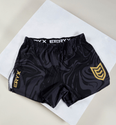 Eryx Black Marble MMA Shorts - Eryxgear