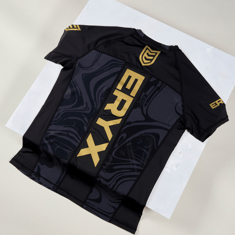 Eryx Black Marble MMA Tee - Eryxgear