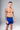 Eryx Blue Essential High Split MMA Shorts - Eryxgear
