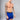 Eryx Blue Essential High Split MMA Shorts - Eryxgear