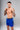 Eryx Blue Essential High Split MMA Shorts - Eryxgear