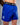 Eryx Blue Essential High Split MMA Shorts - Eryxgear