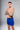 Eryx Blue Essential High Split MMA Shorts - Eryxgear