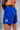 Eryx Blue Essential High Split MMA Shorts - Eryxgear