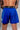 Eryx Blue Essential High Split MMA Shorts - Eryxgear