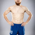 Eryx Blue Essential MMA Shorts - Eryxgear