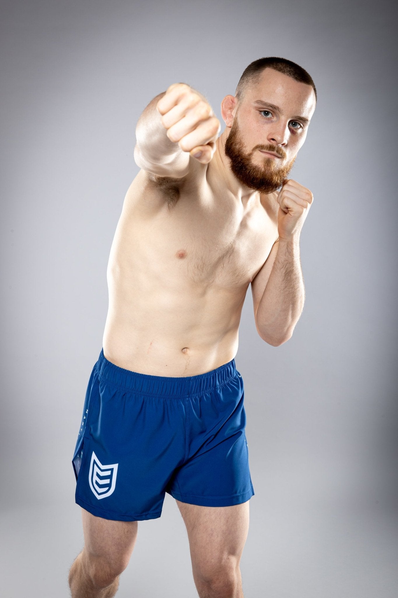 Eryx Blue Essential MMA Shorts - Eryxgear
